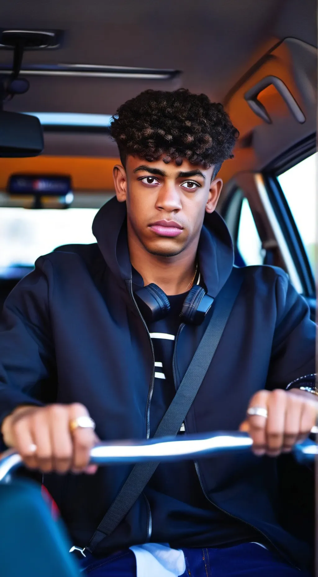 ai character: Lamine yamal  background