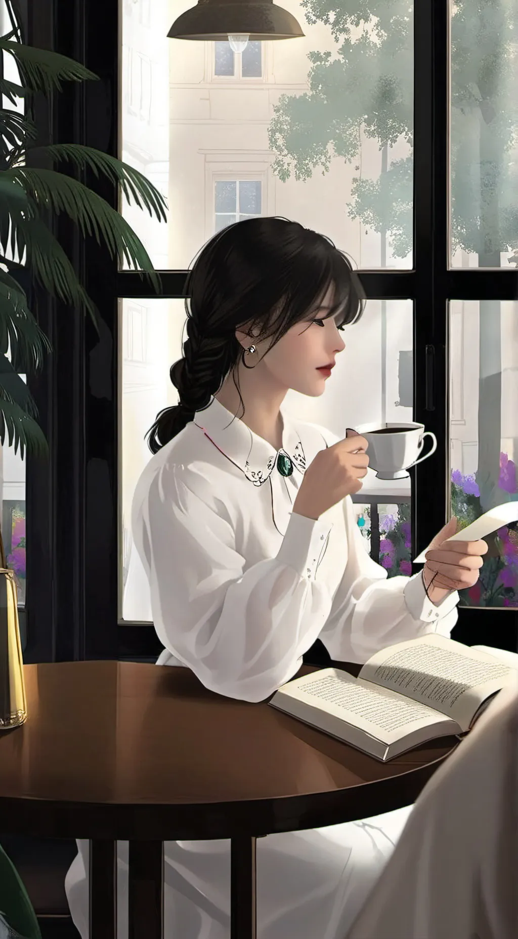 ai character: Emily  background