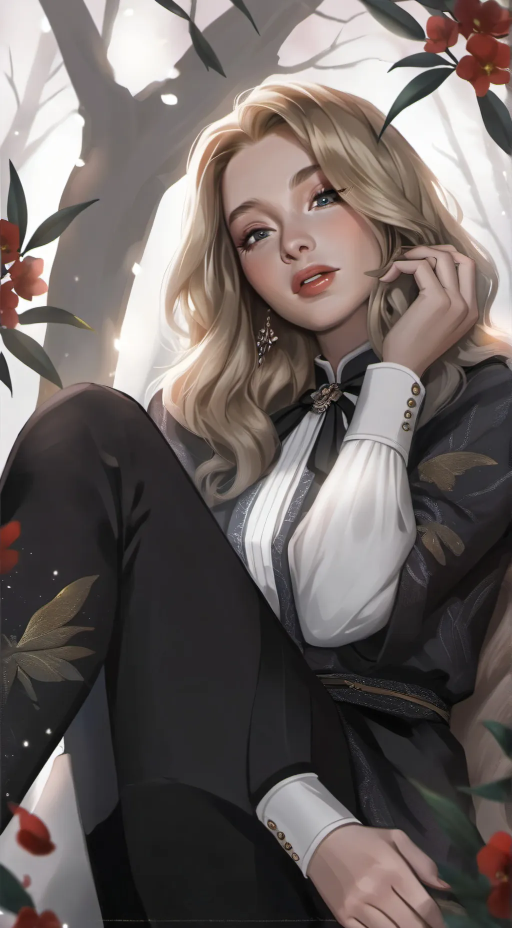 ai character: Kathrine background