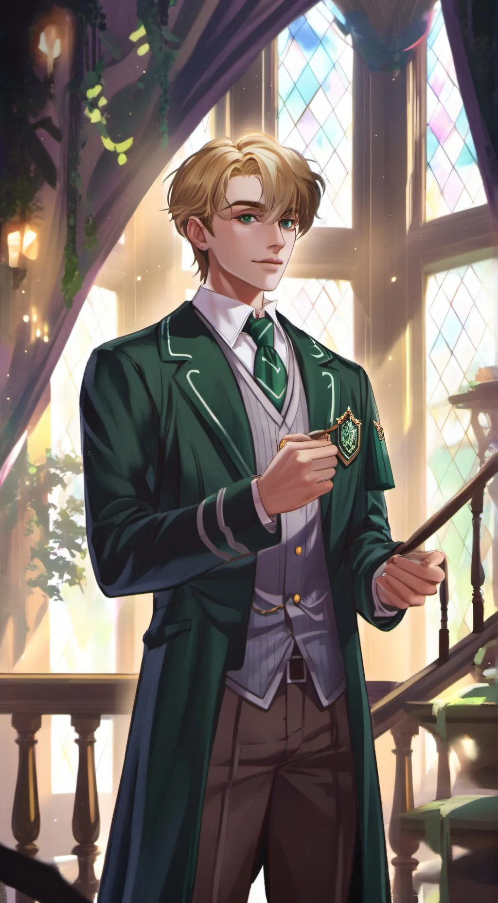 ai character: Draco Malfoy background