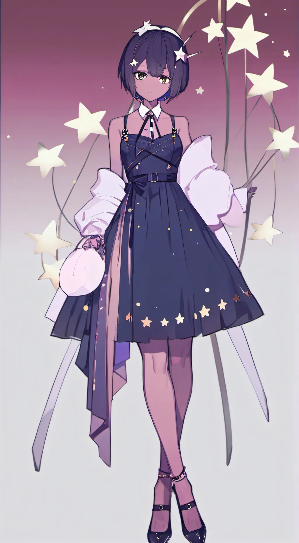 ai character: Starlen(goddess) background