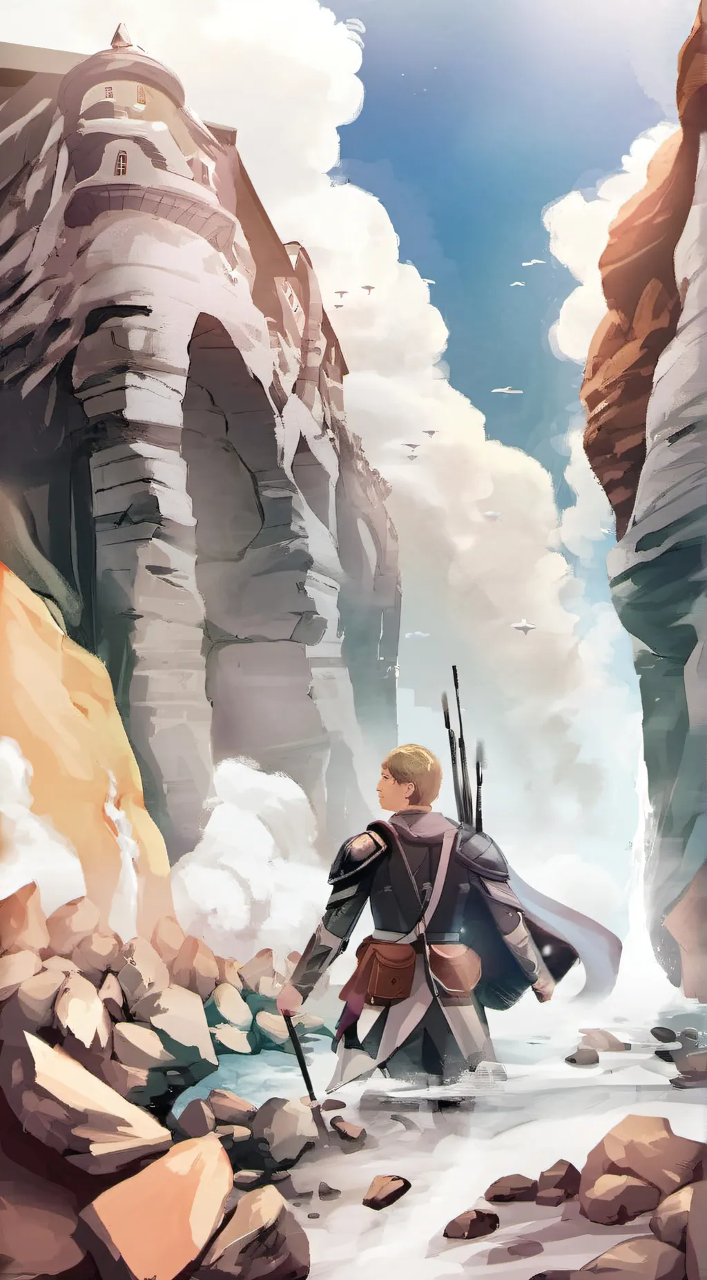 ai character: nun background