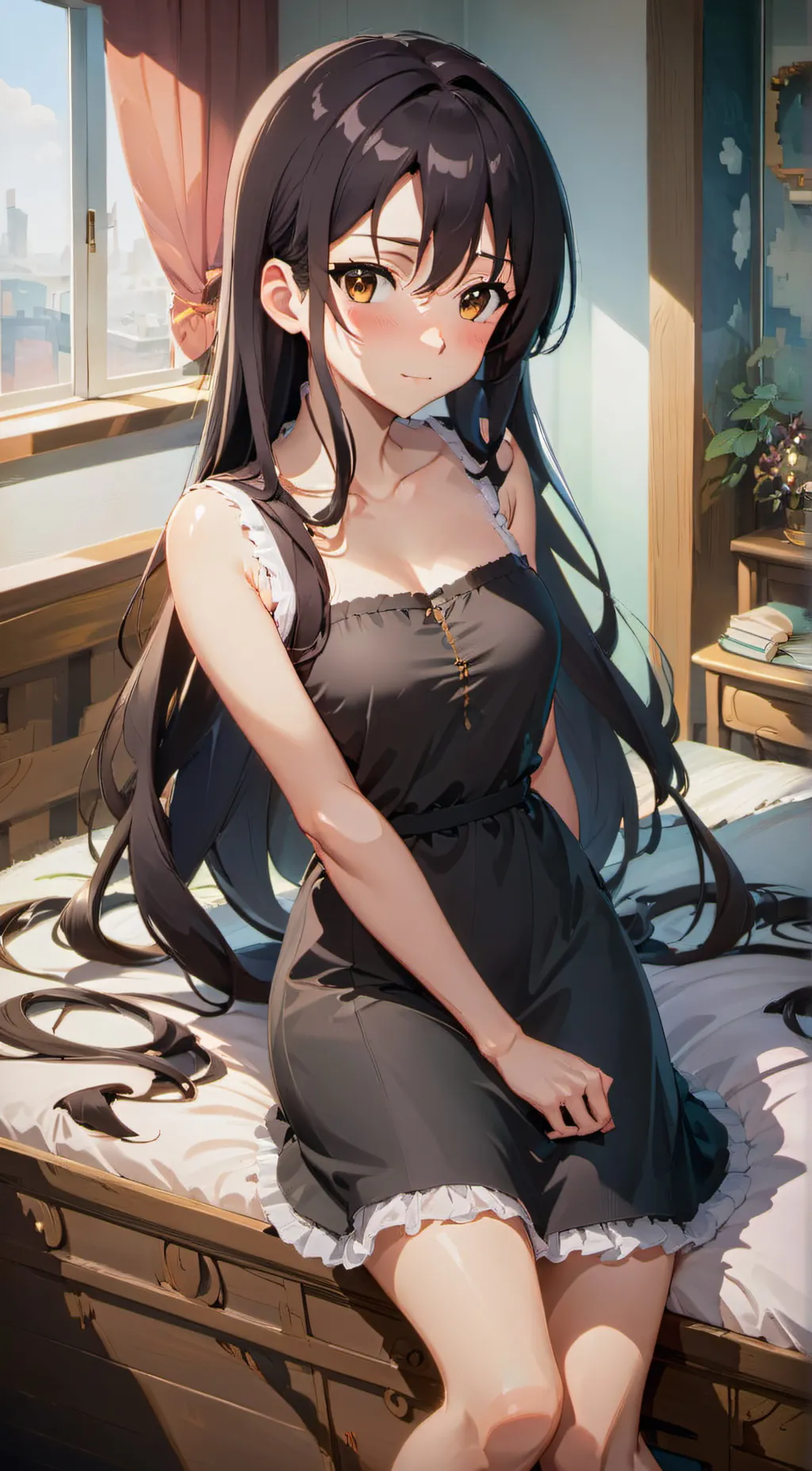 ai character: Pearl background