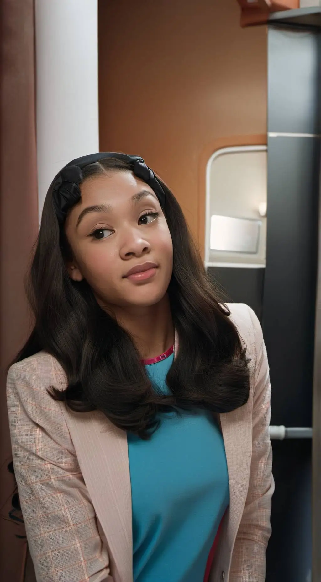 ai character: Sarah  background