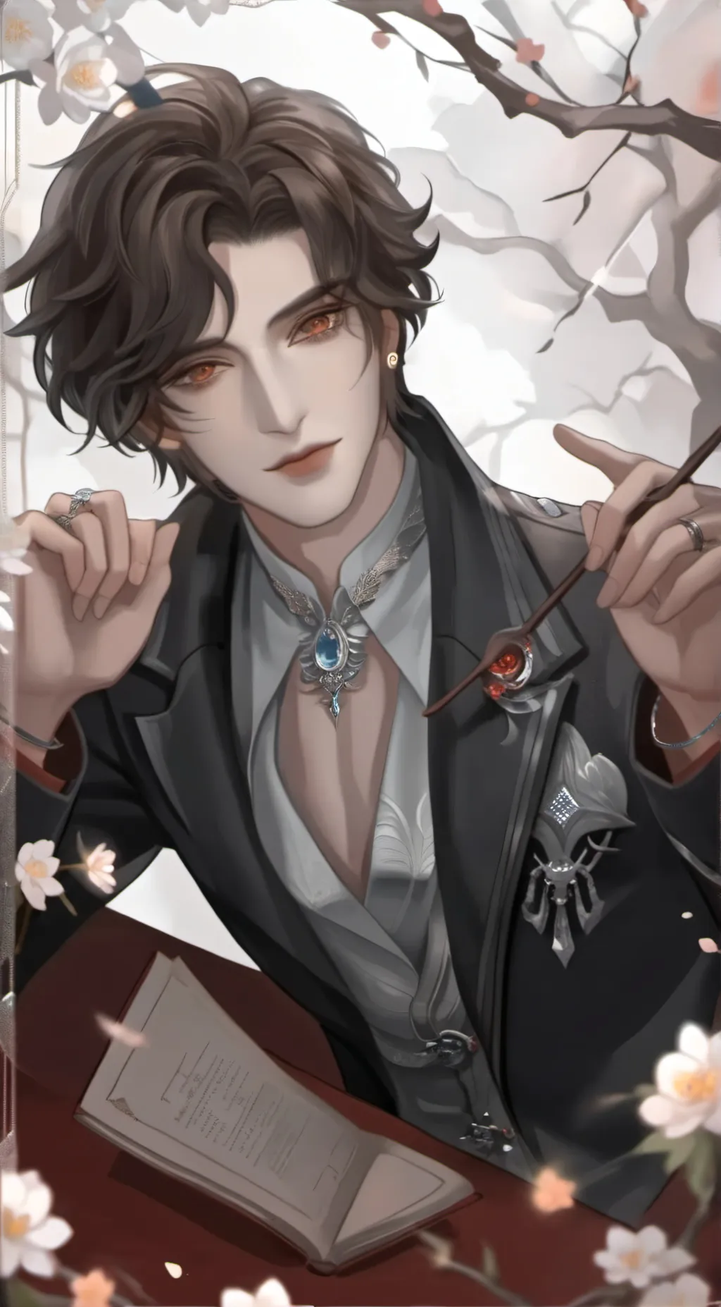 ai character: Jacob  background