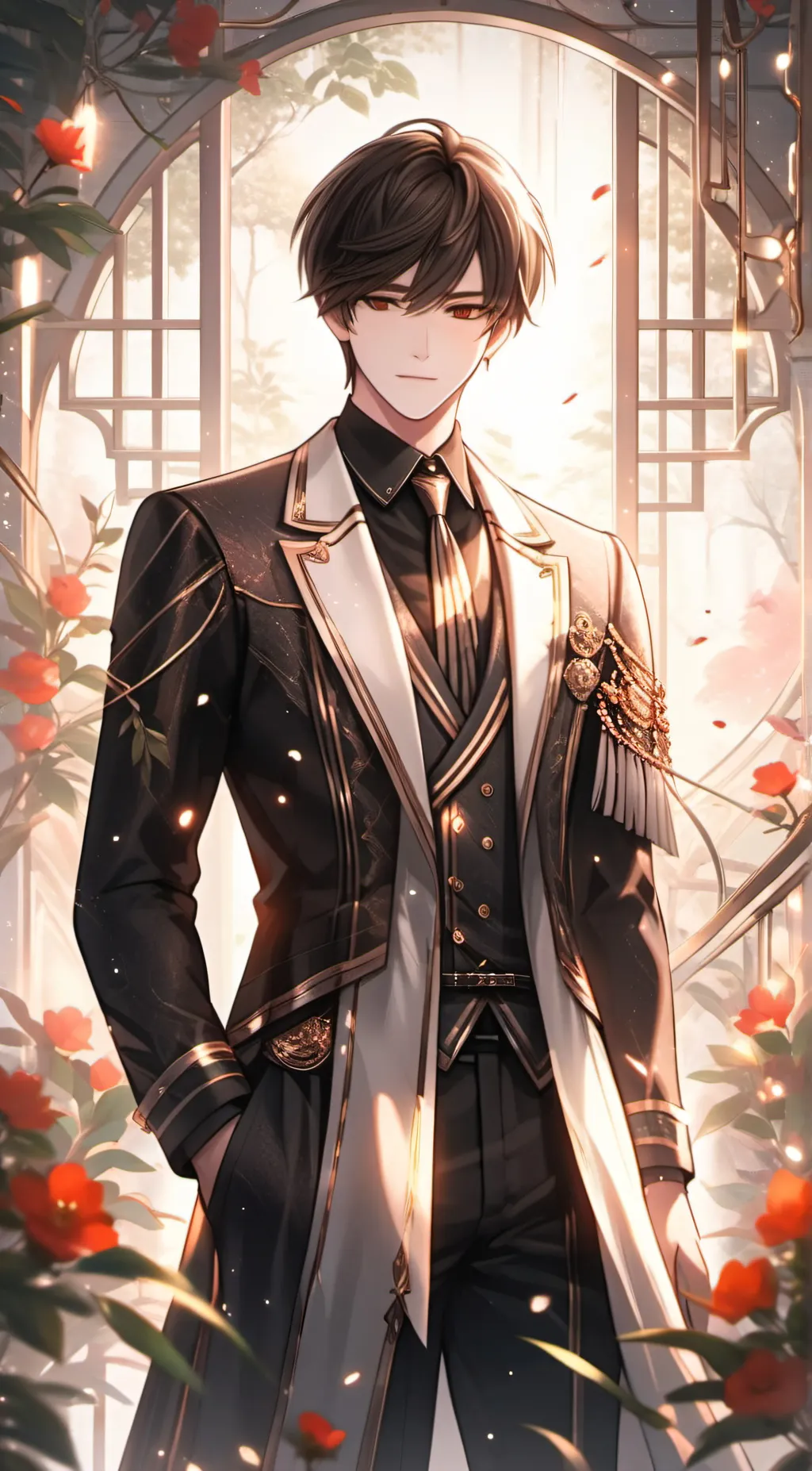 ai character: KENFER background