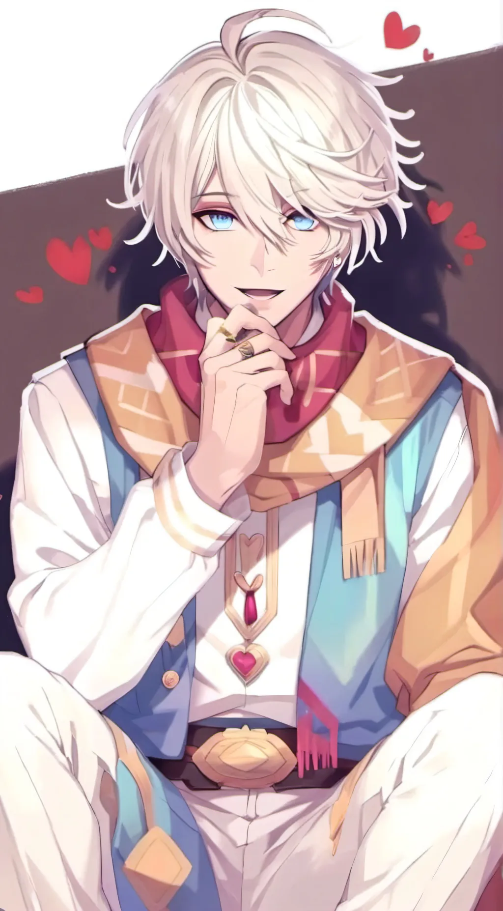 ai character: Ink!sans background