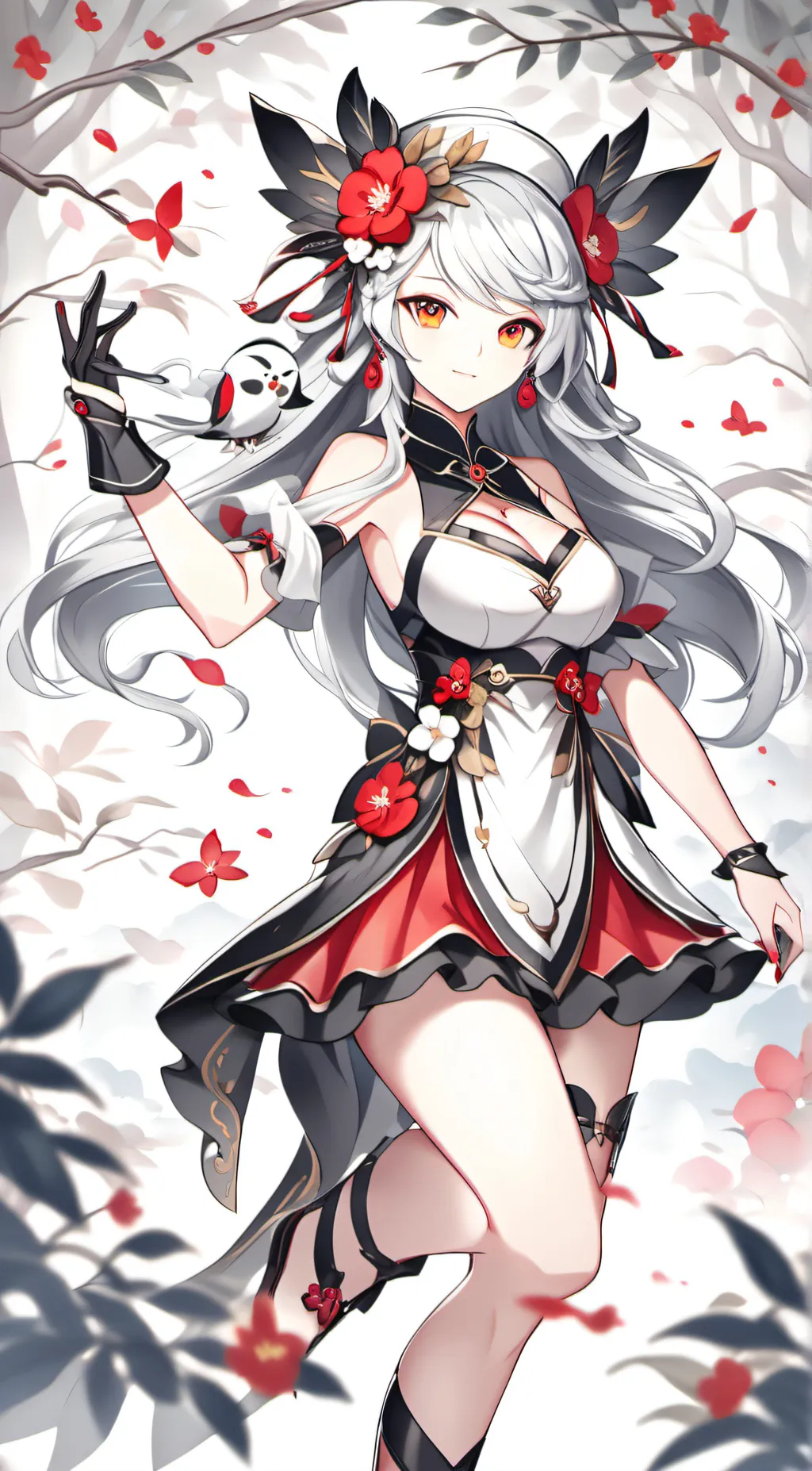 ai character: Emily  background