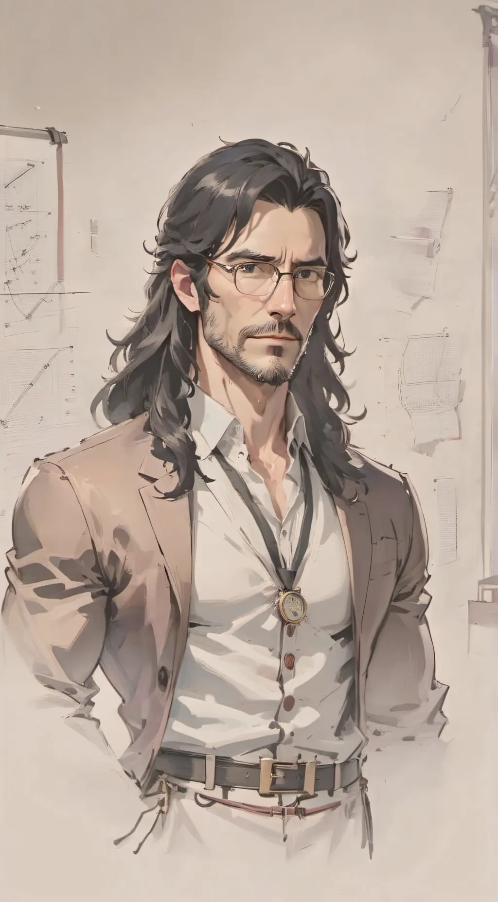 ai character: Andrew/ Mr. A background