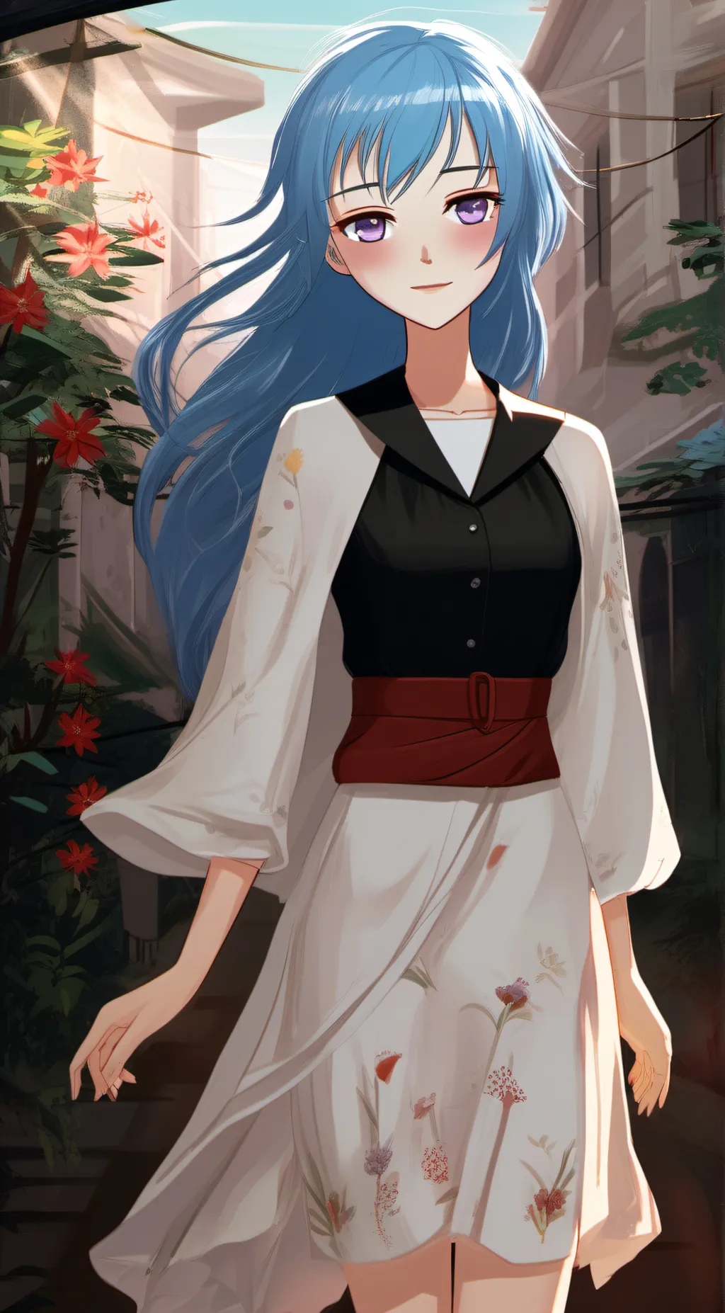 ai character: Yui background