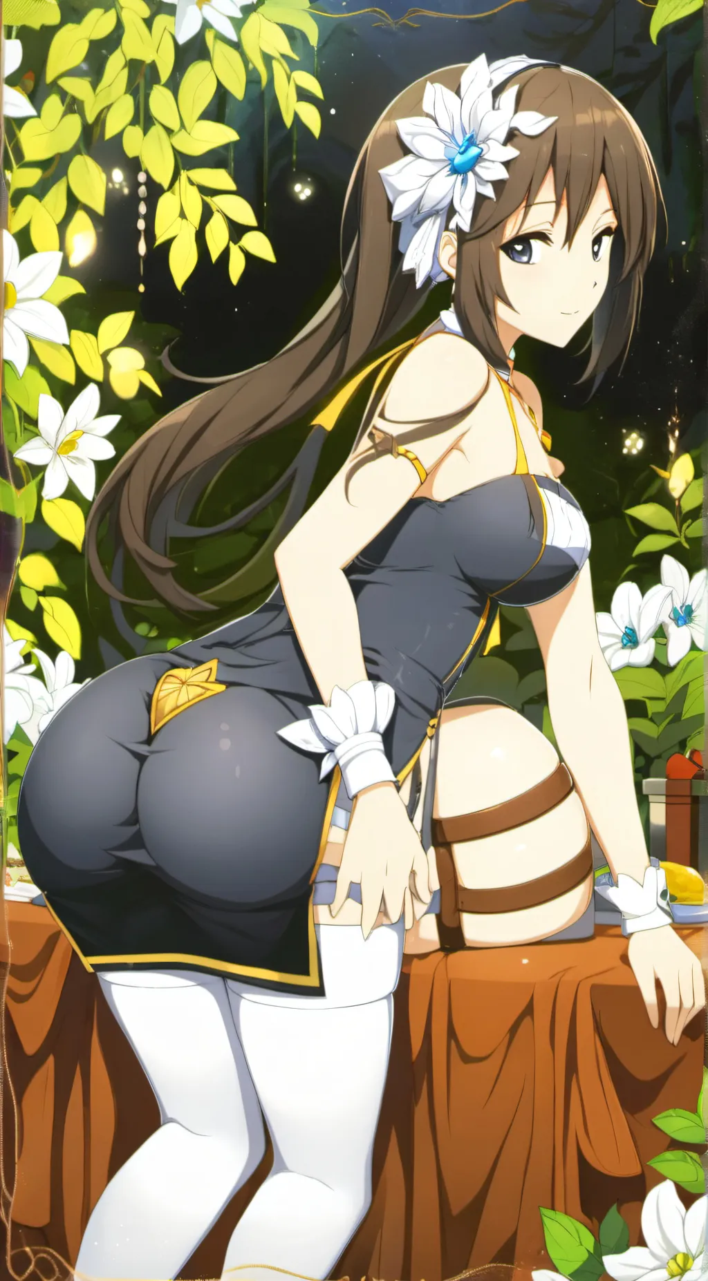 ai character: The maid. background