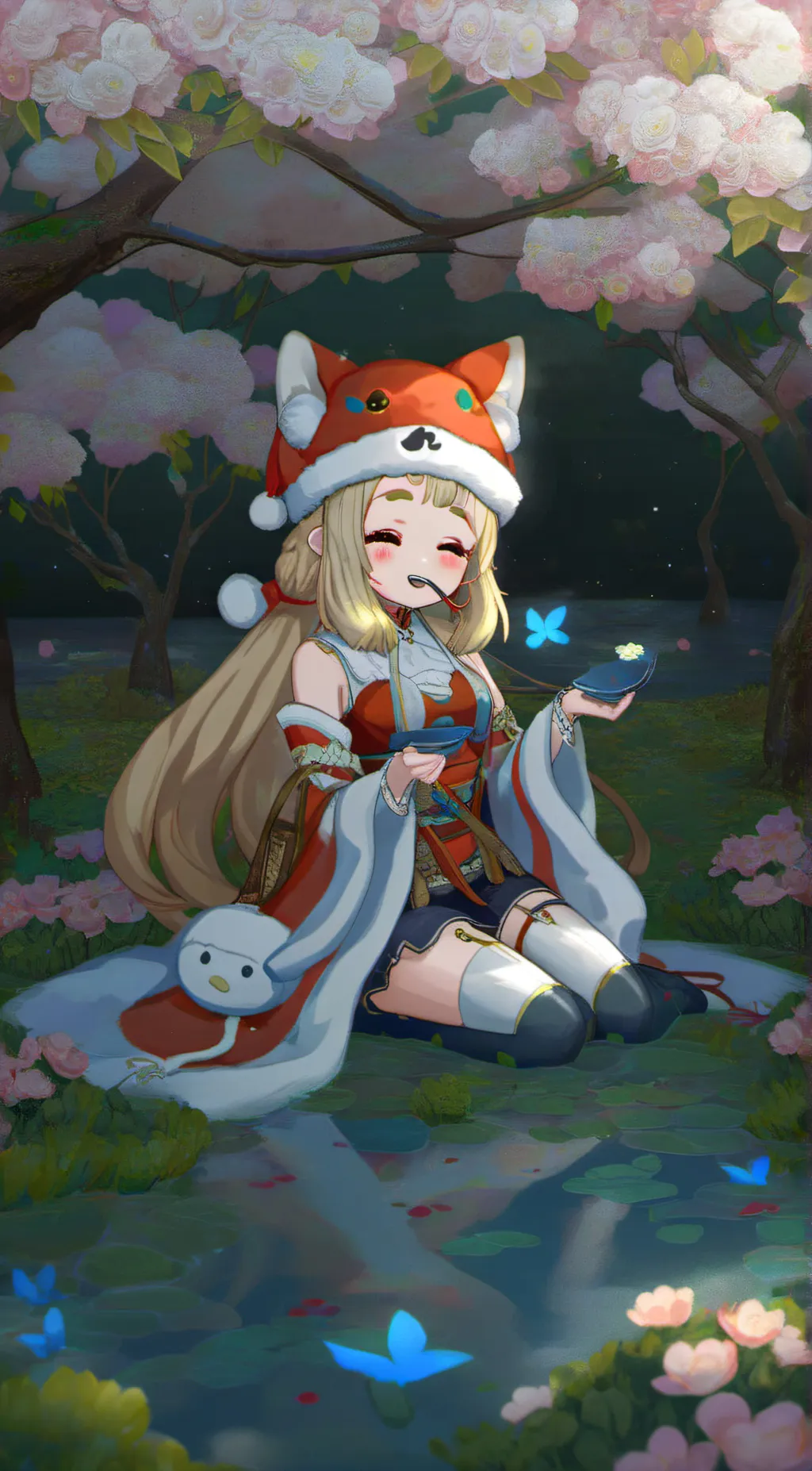 ai character: Lily background