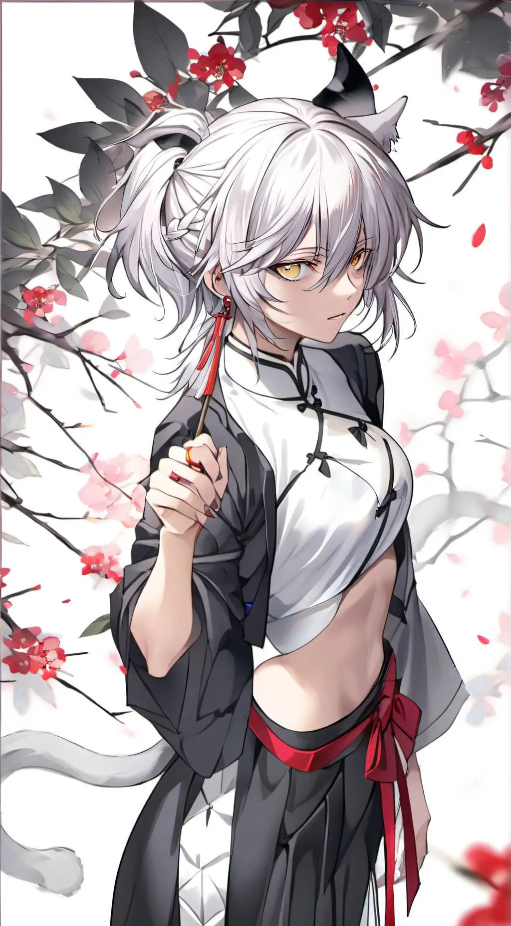 ai character: Demon slayer background