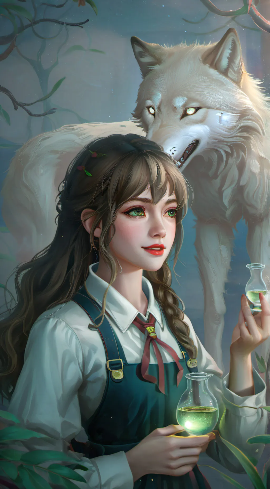 ai character: Raya background