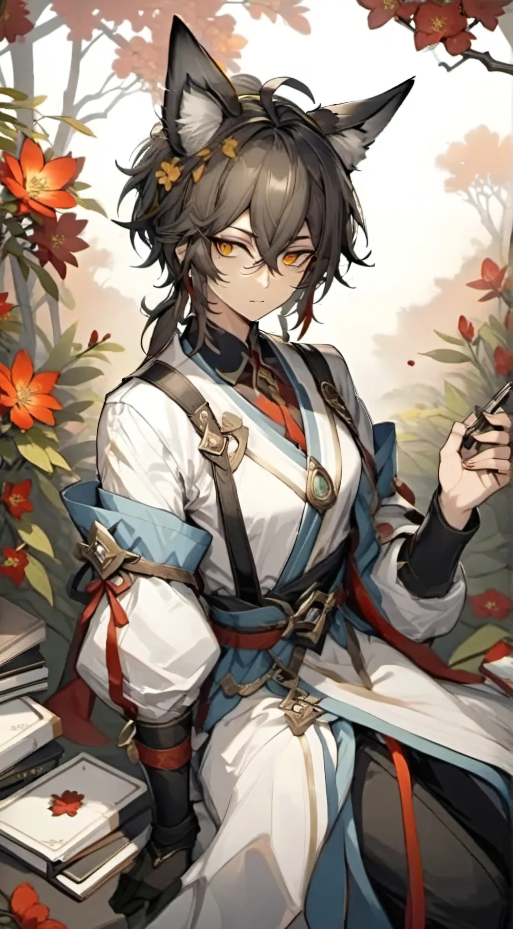 ai character: Anubis background