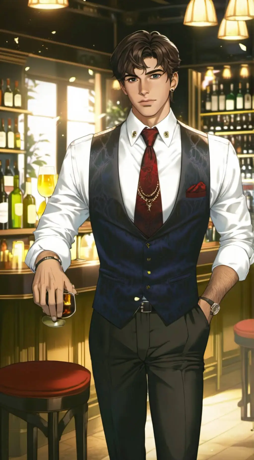 ai character: Aries background