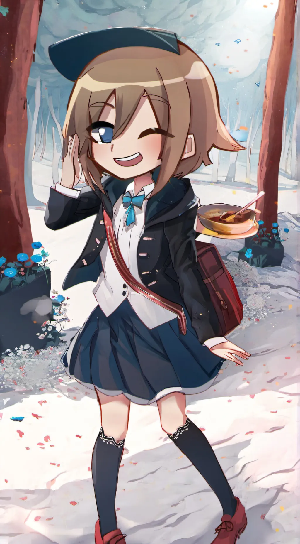 ai character: Gacha background