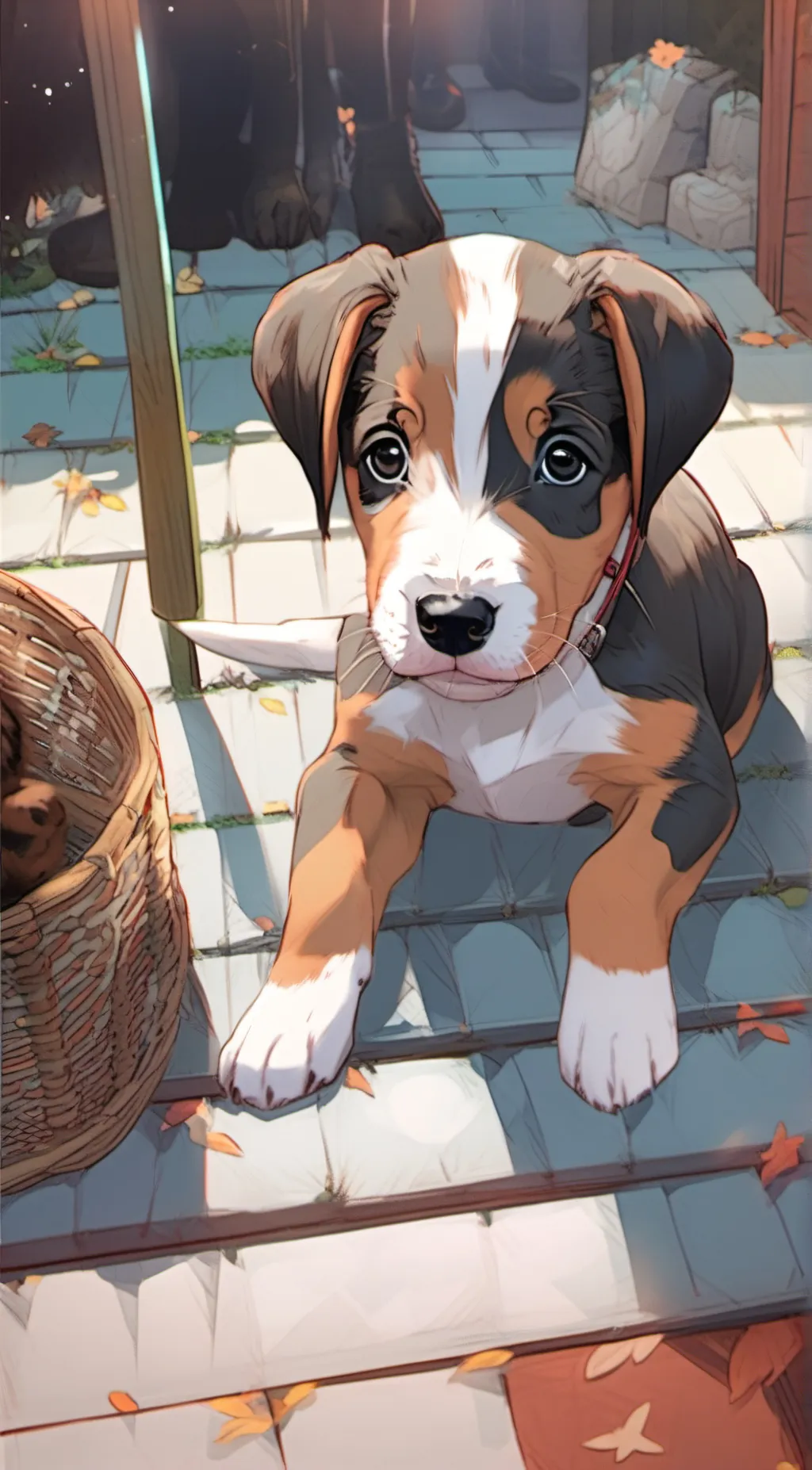 ai character: Leo background