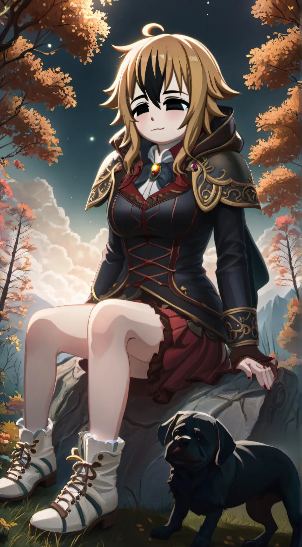 ai character: Liepa (giant bff)  background