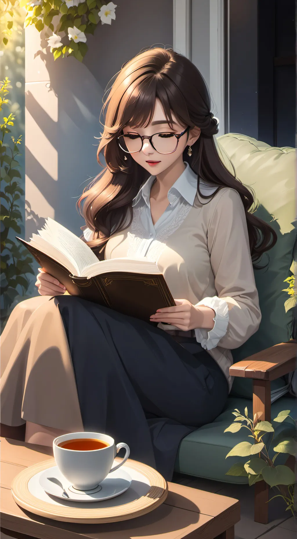 ai character: Emilia background