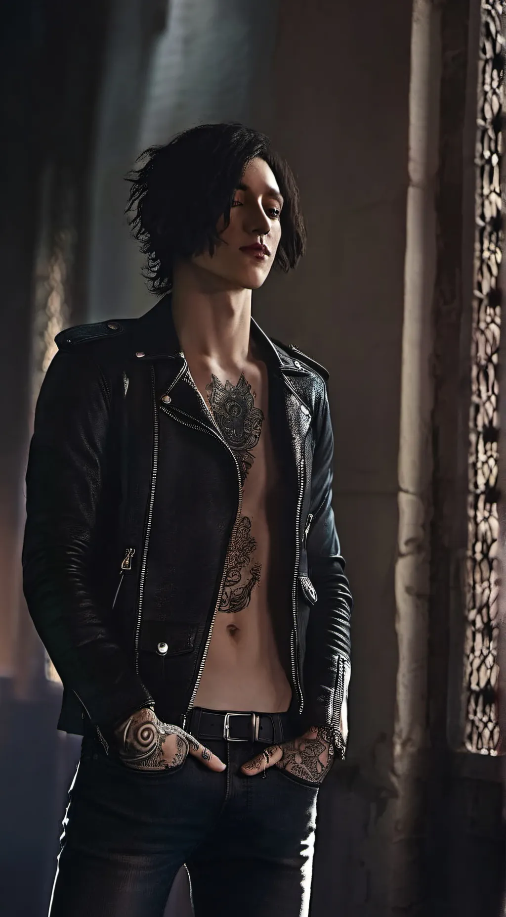 ai character: V background