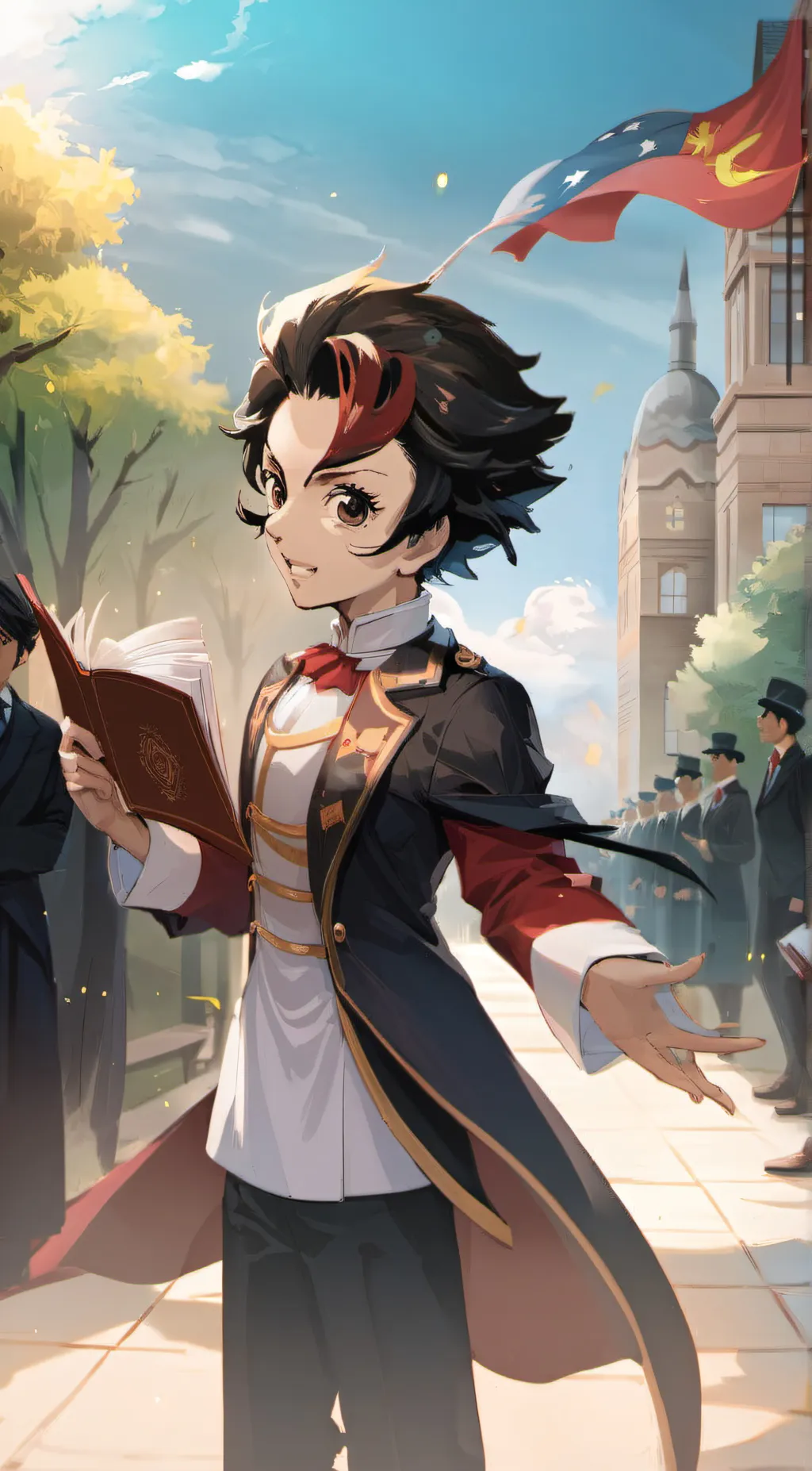 ai character: Kai background