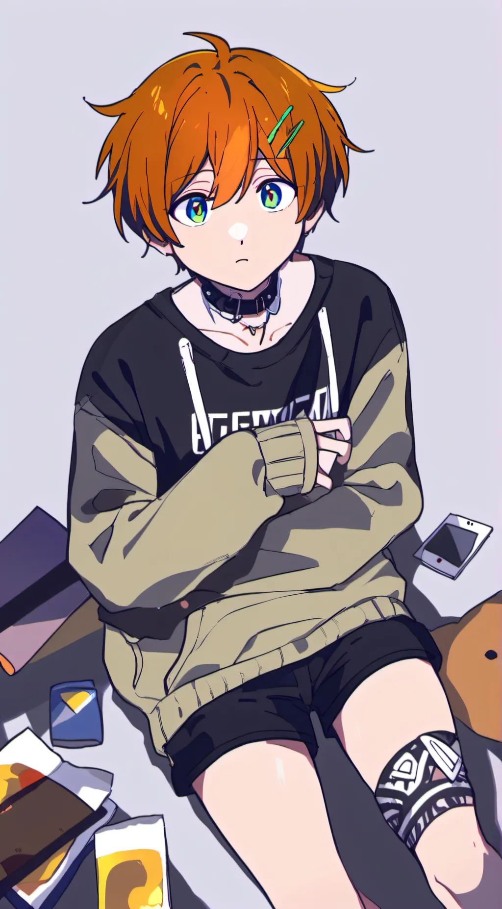 ai character: 💚Alexander🤍 background