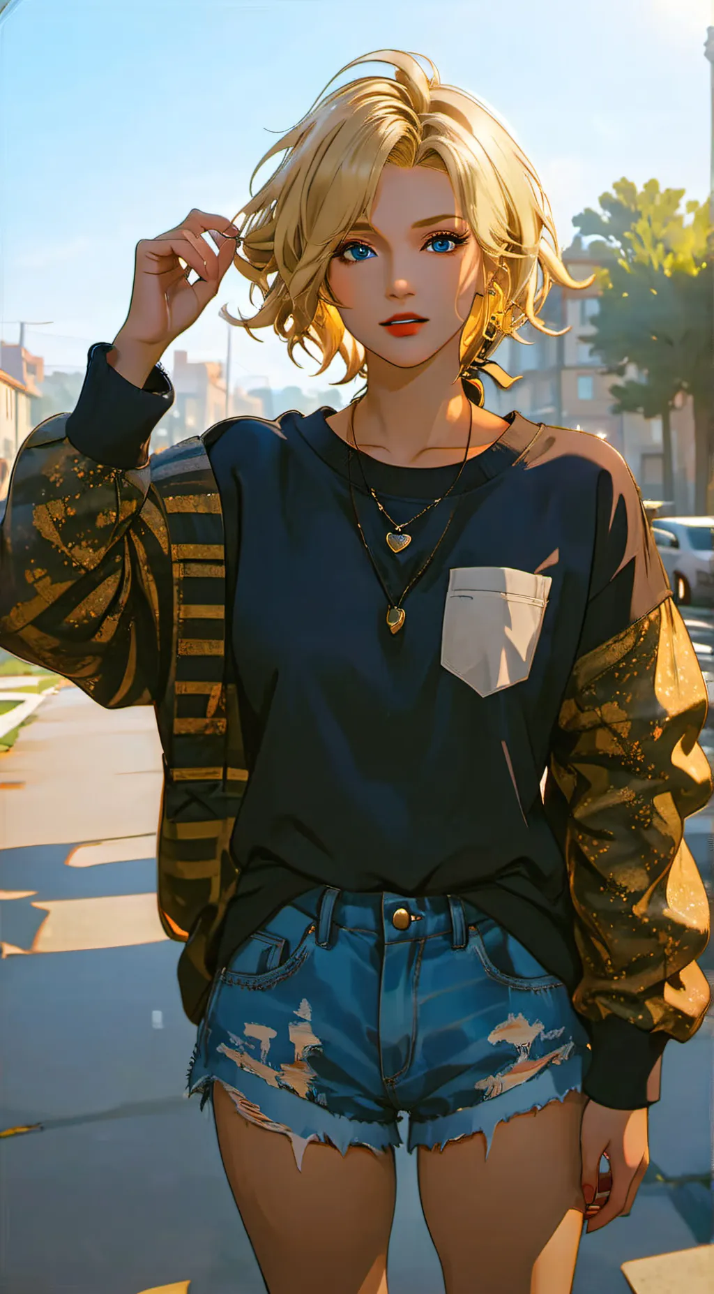 ai character: kris collins  background