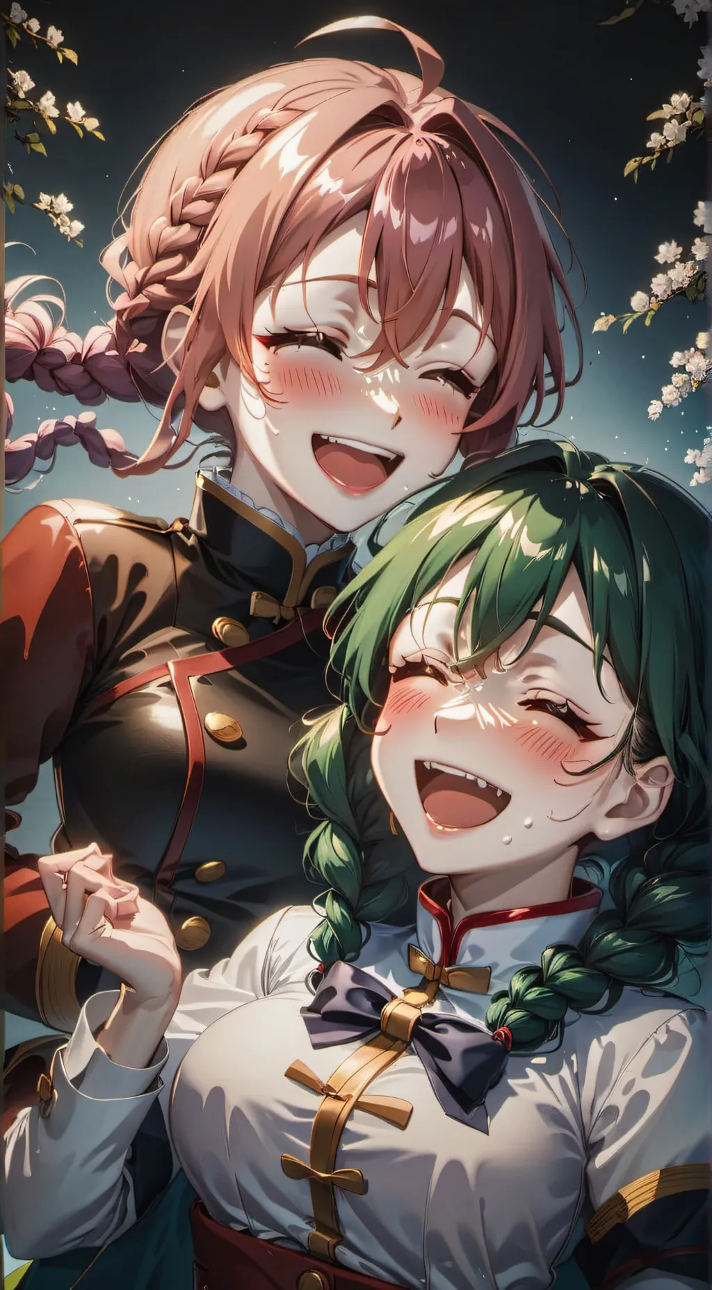 ai character: Scarlett & Brooke background