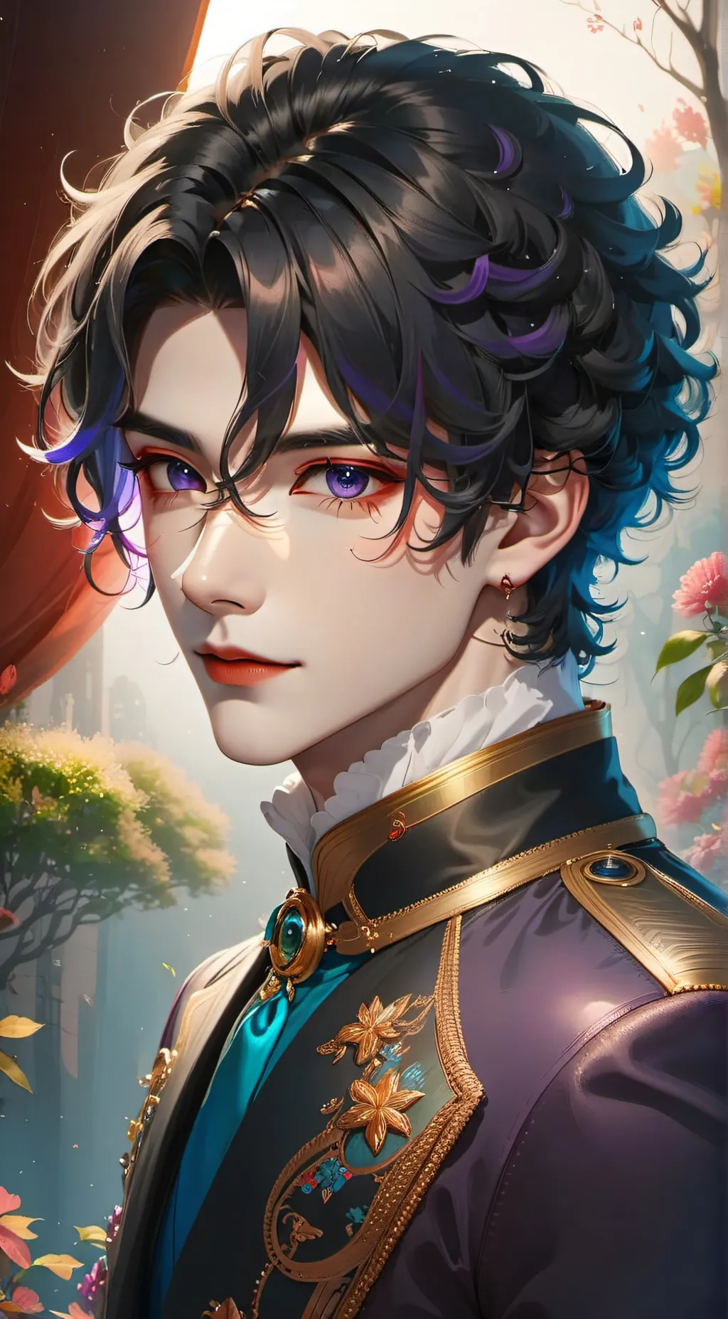 ai character: Nagi  background