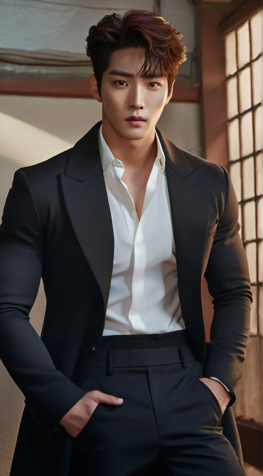 ai character: Kang Dushik background