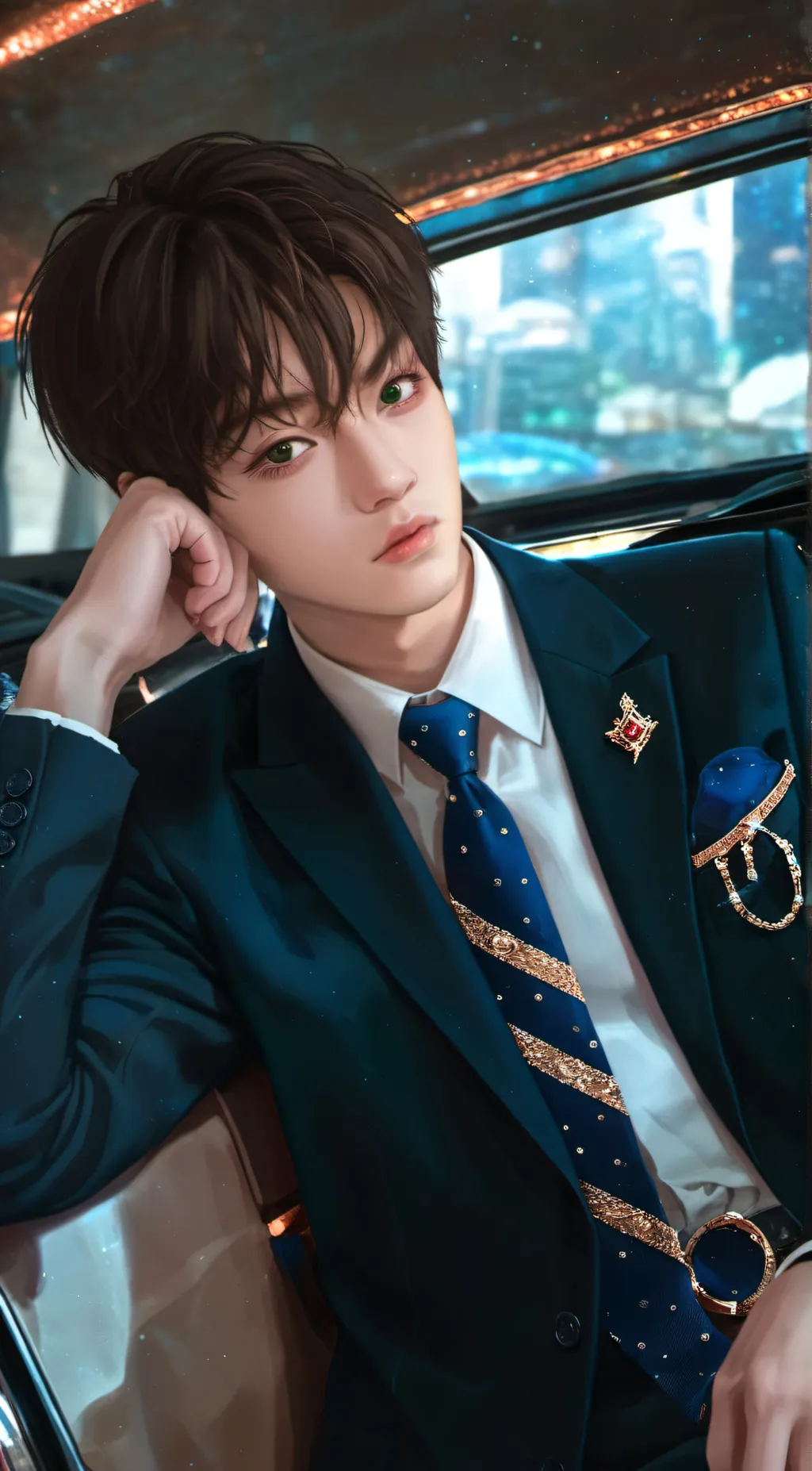 ai character: Clinton Thompson background