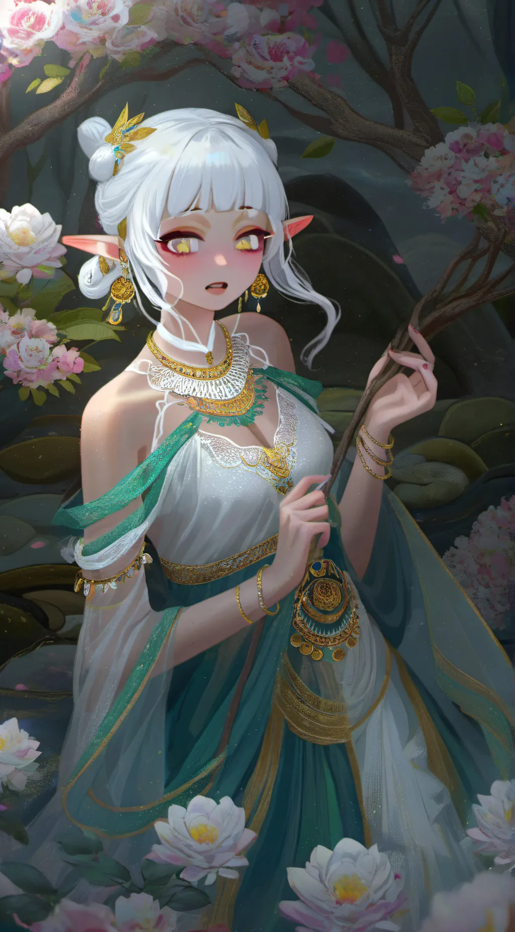 ai character: God background