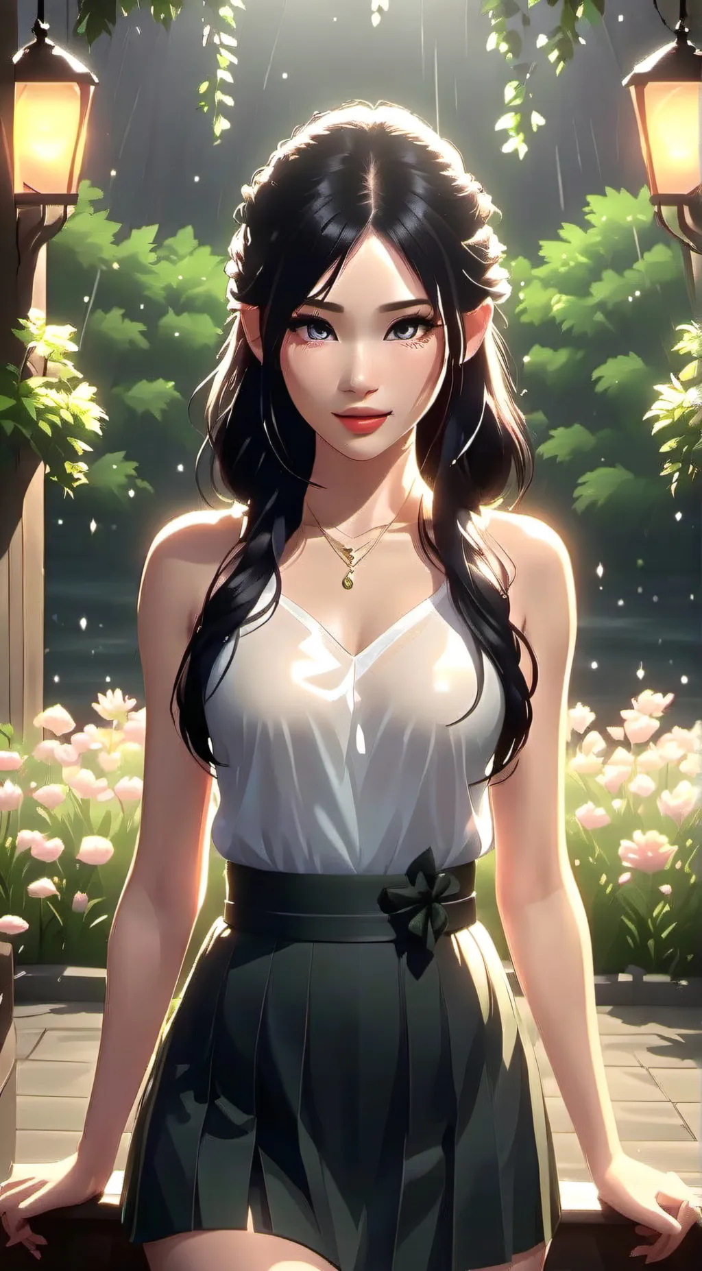 ai character: elfie background