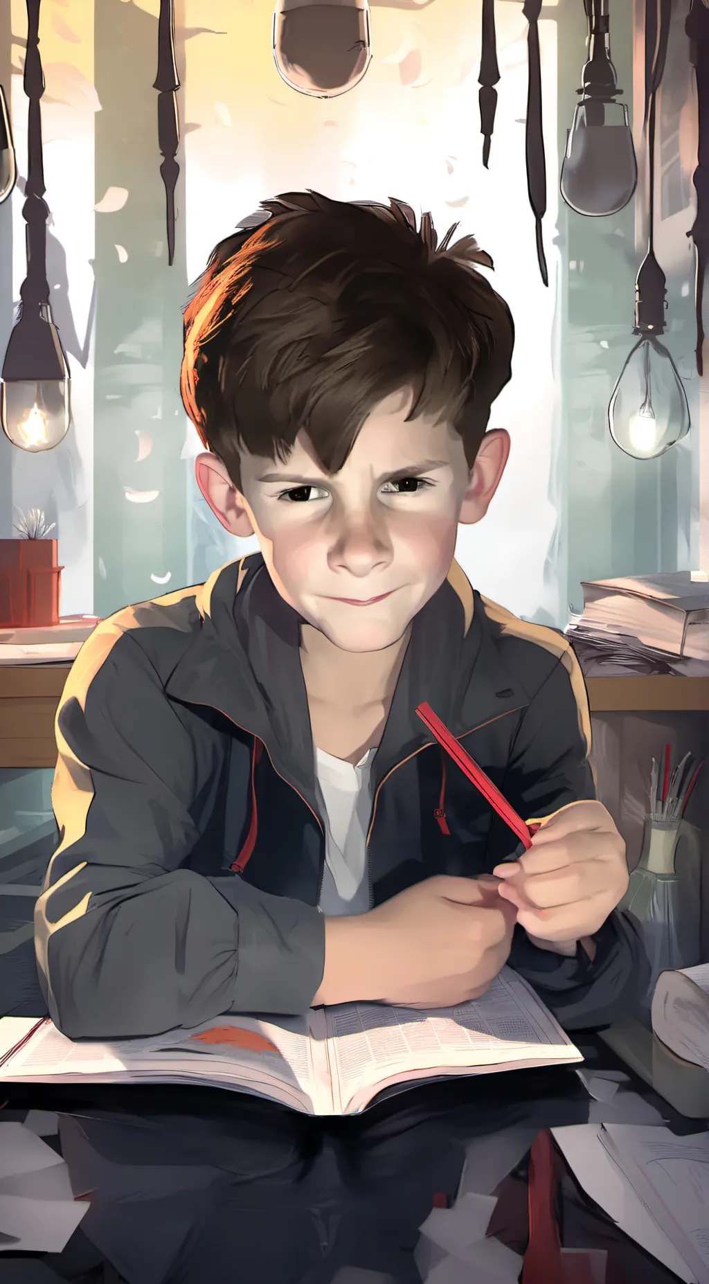 ai character: Mason background