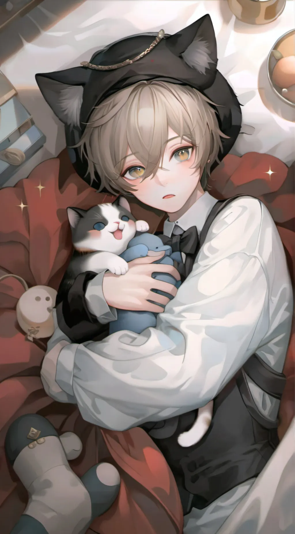 ai character: mason and kai <3 background