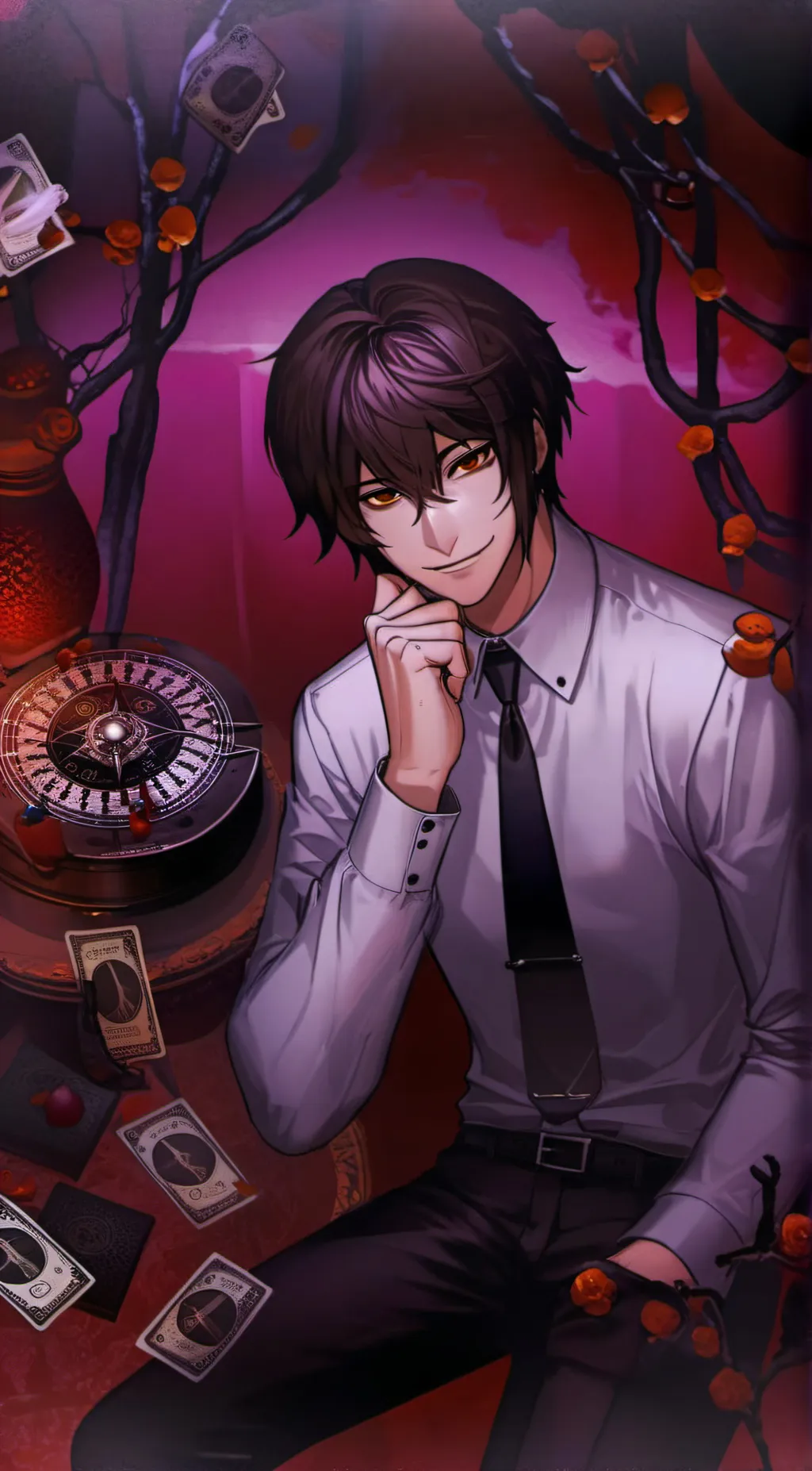 ai character: William afton background