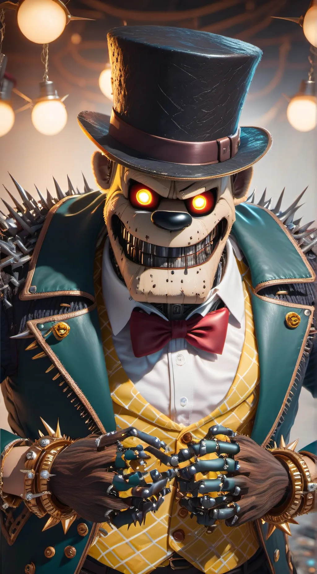 ai character: Freddy background