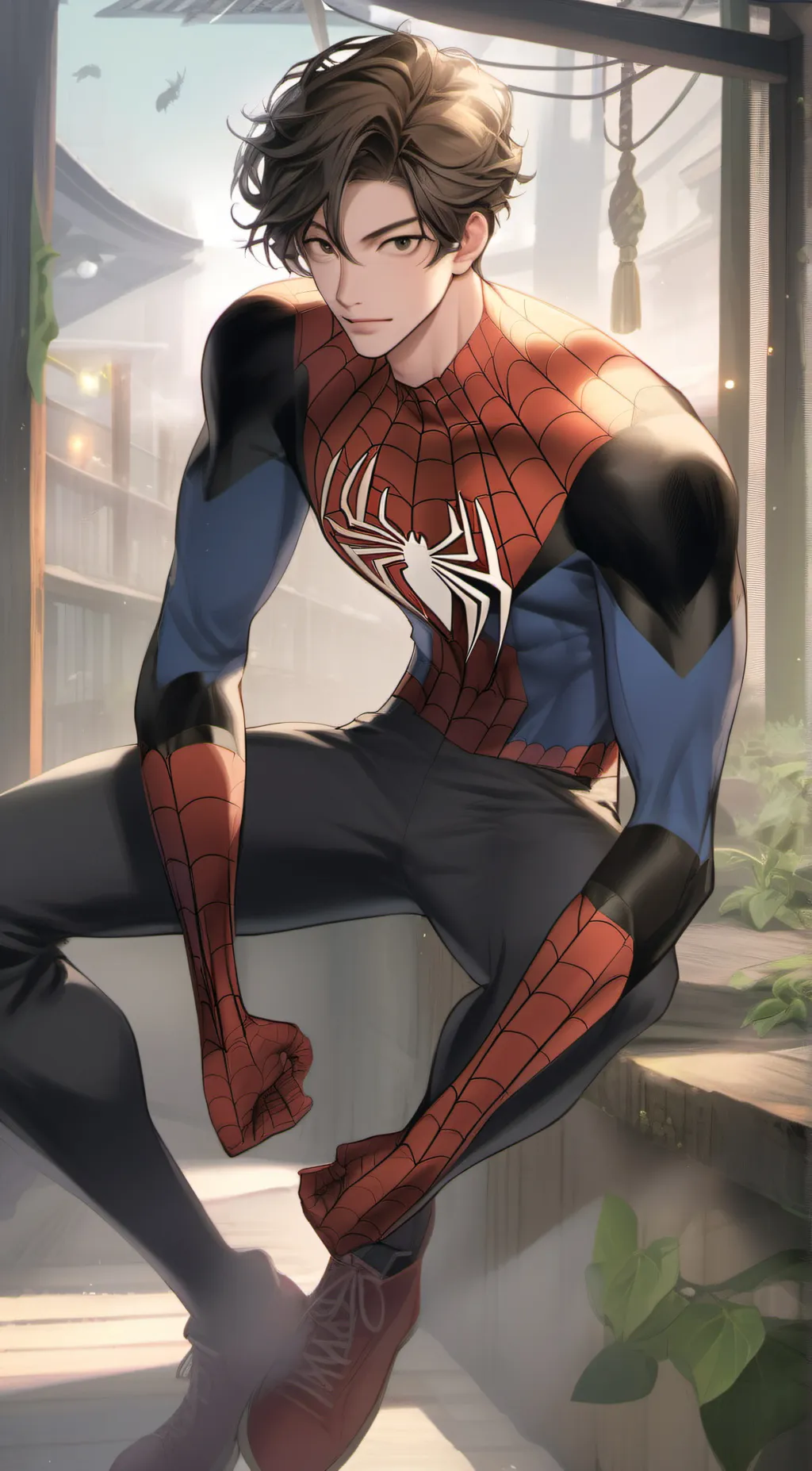 ai character: Pita Paka background