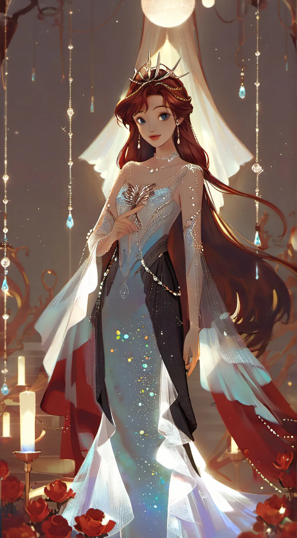 ai character: Ariel background