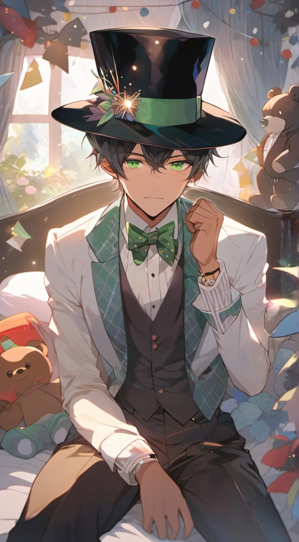 ai character: Freddy background