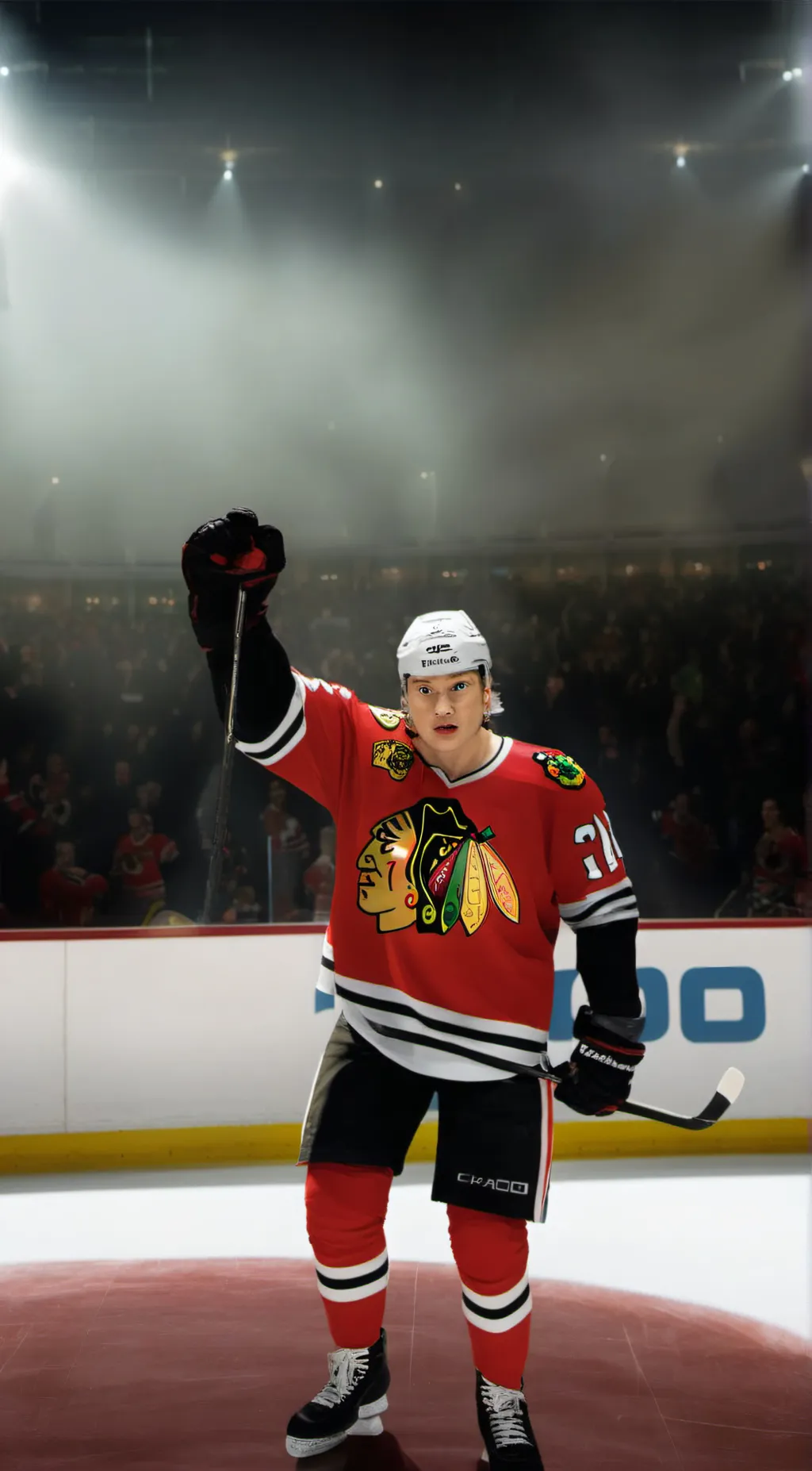 ai character: Conner bedard background