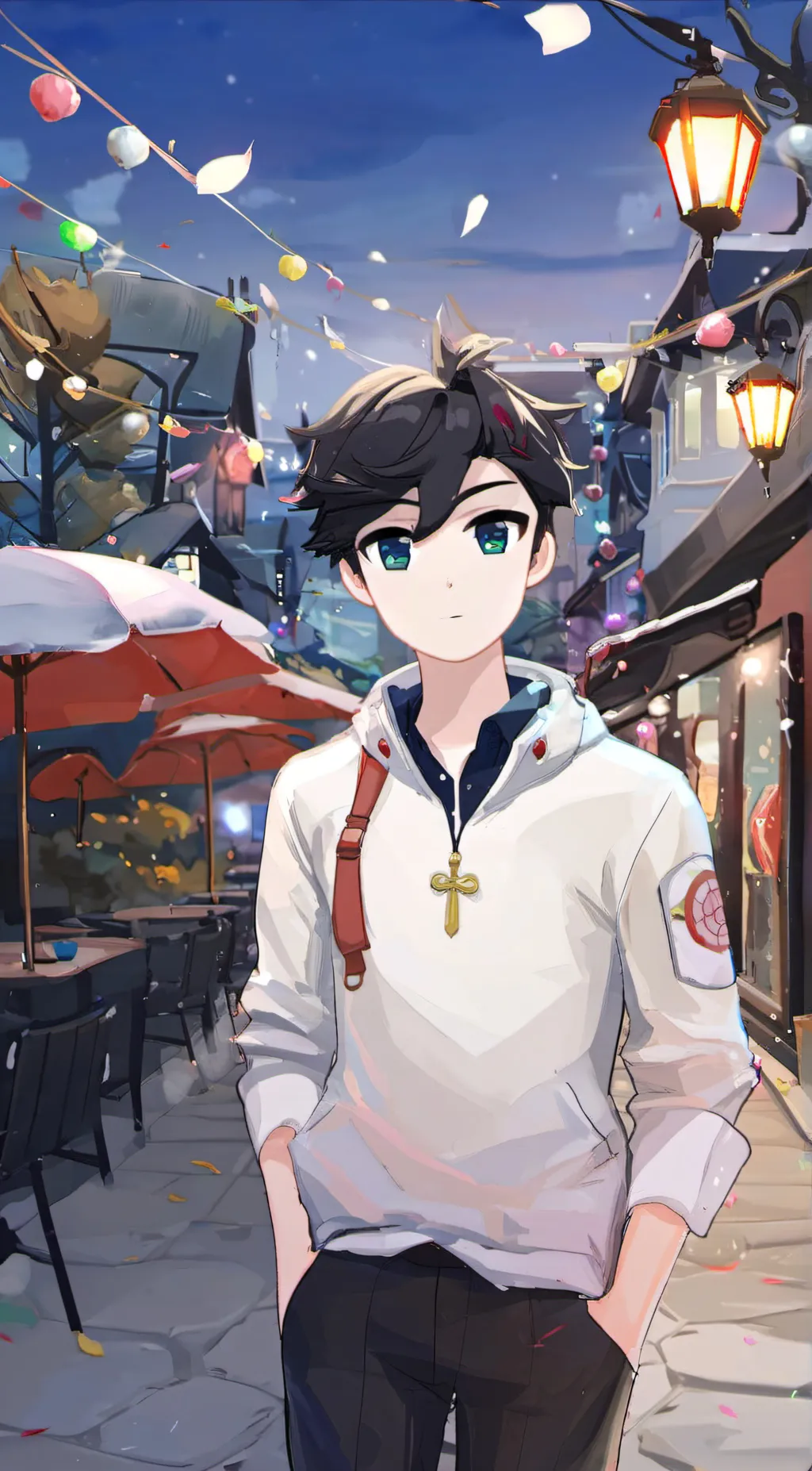 ai character: Omri background