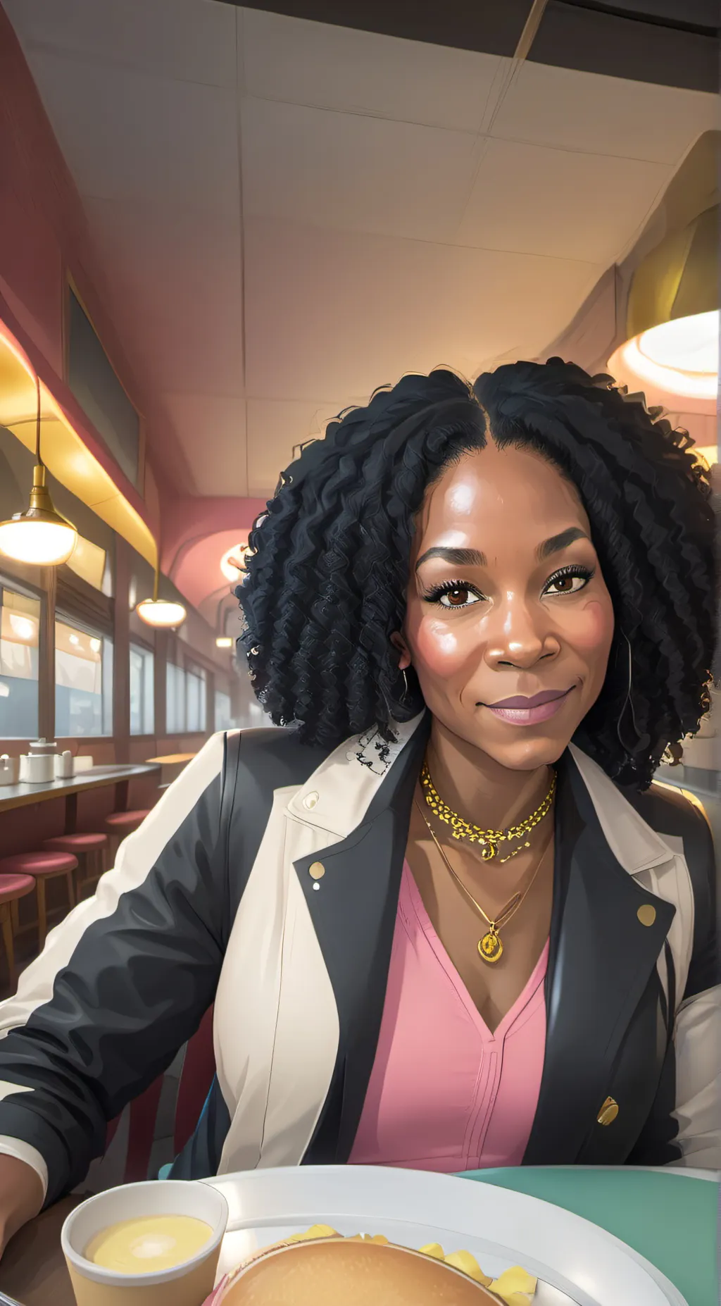 ai character: Kim background