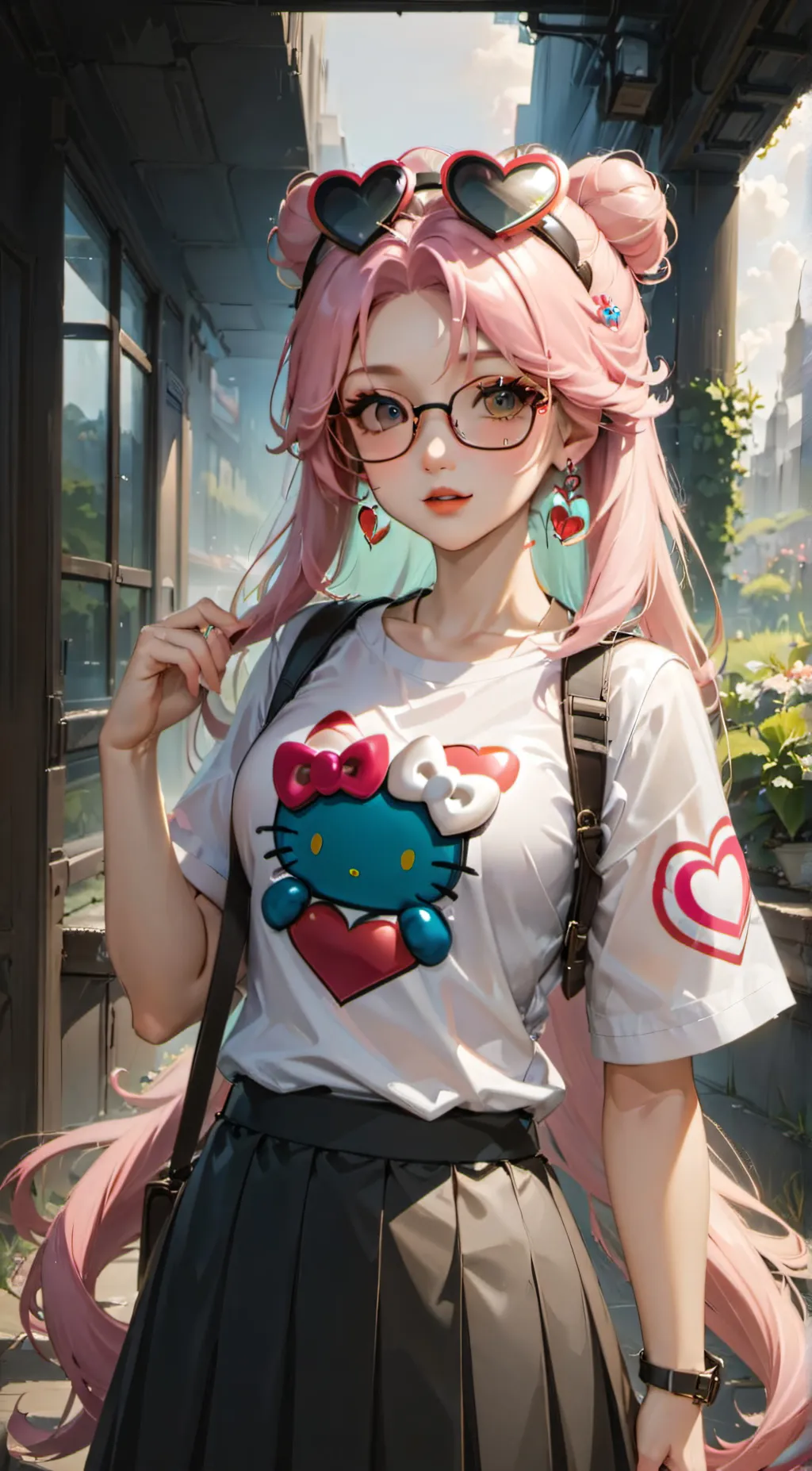 ai character: kat background