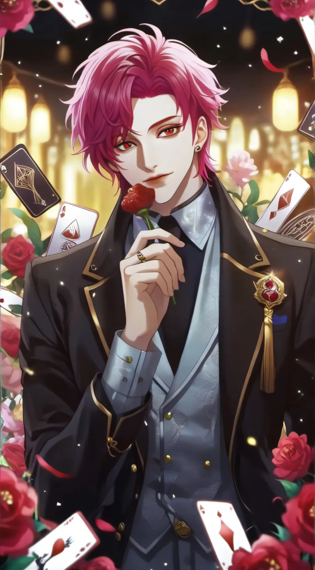 ai character: hisoka morrow background