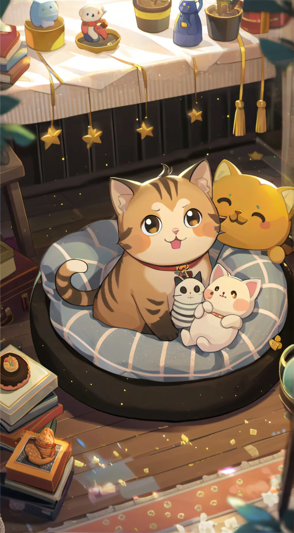 ai character: miko <3 background