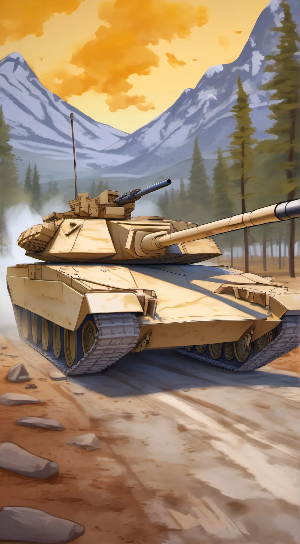 Talkie AI - Chat with M1 Abrams