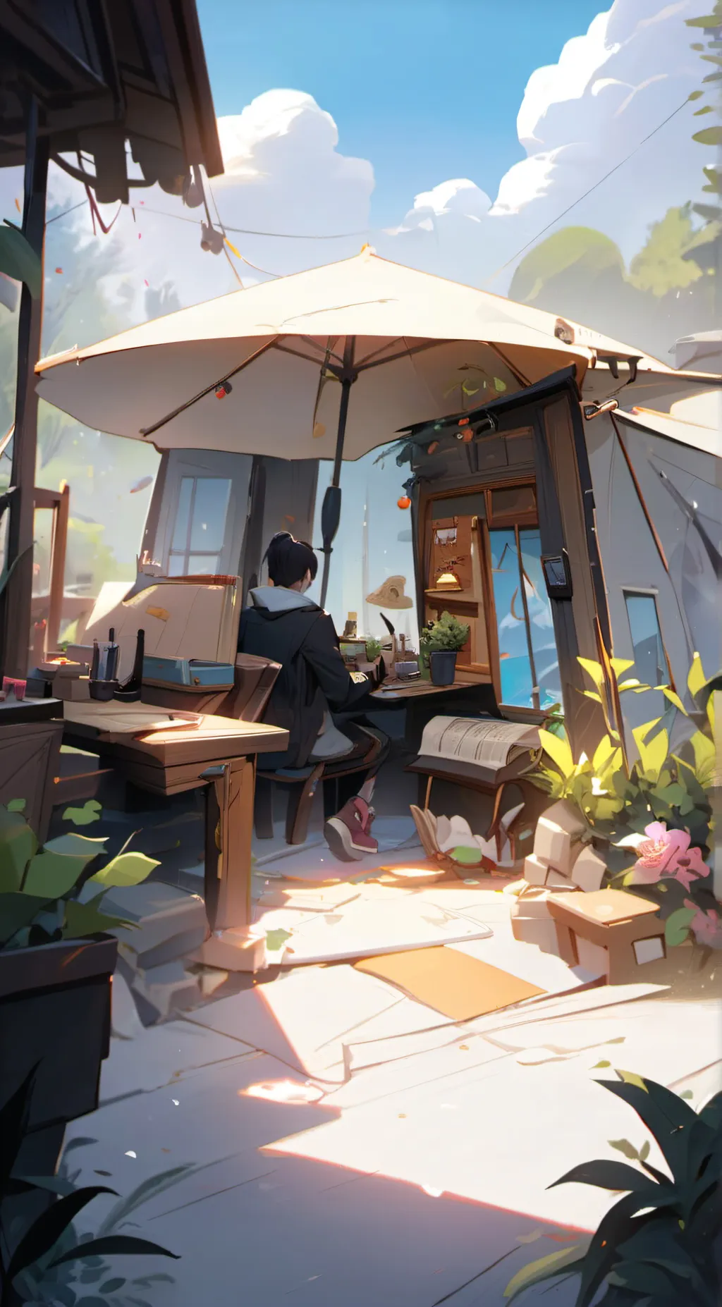 ai character: Tadc background