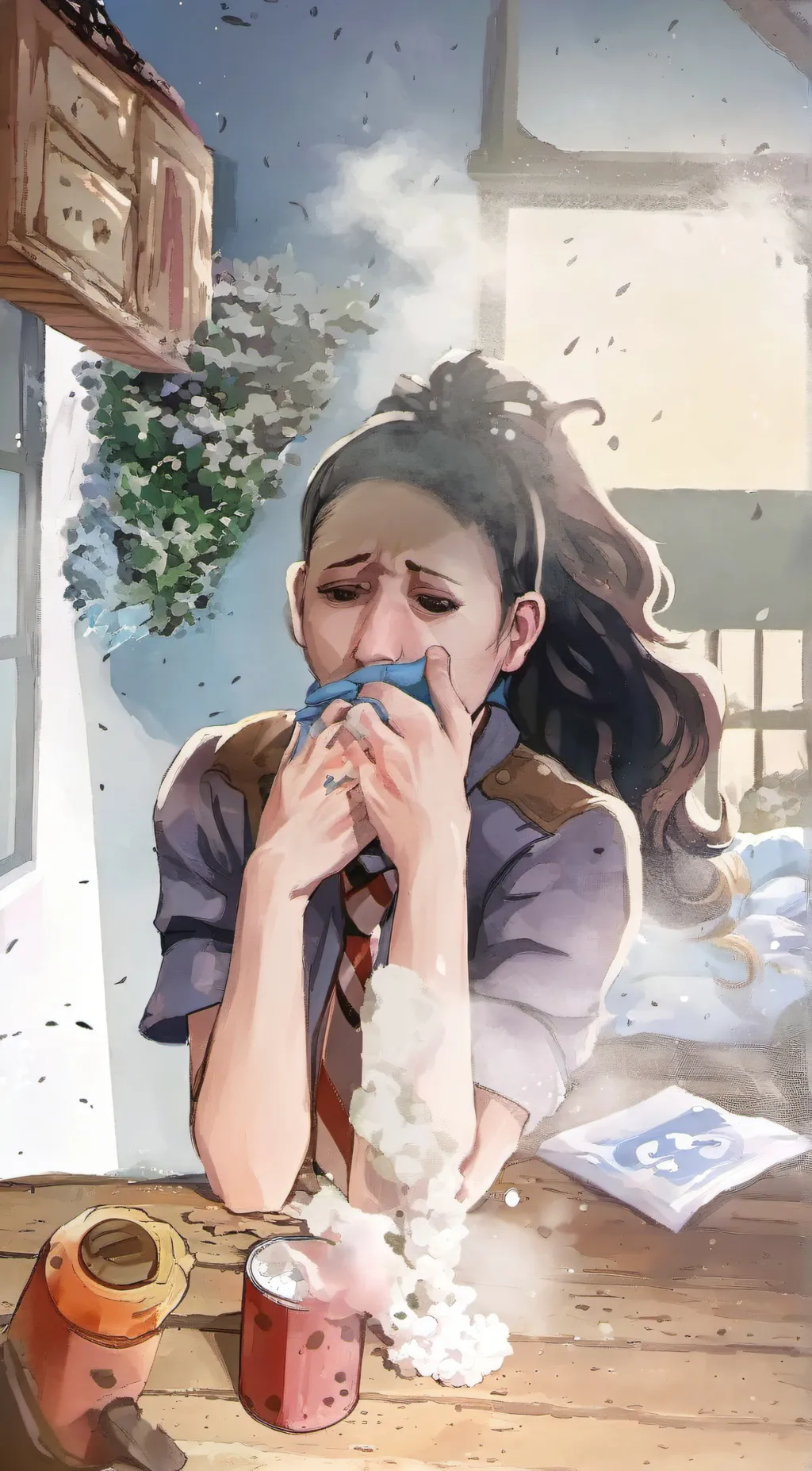 ai character: Scarlett  background